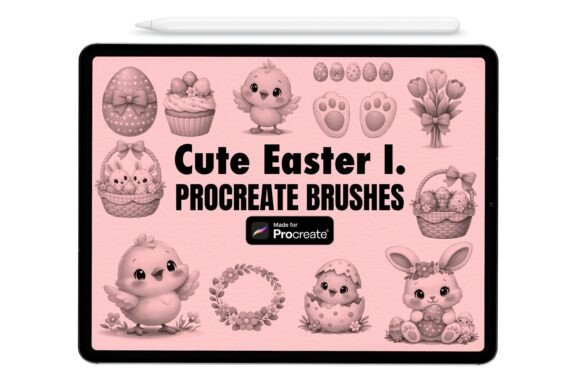 Download Cute Easter Procreate Brushes - Procreate Collection