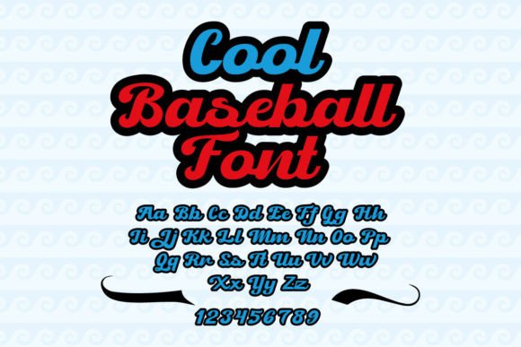 Download Baseball Font Svg Cool Font Script - Cool Collection